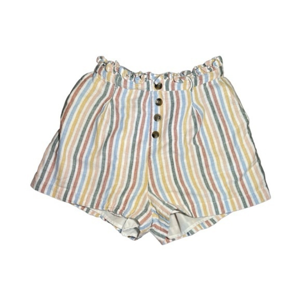 American Eagle paper bag waist shorts